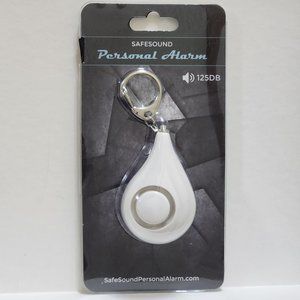 SafeSound Personal Alarm 125dB Loud Siren Security Keychain Women Elderly NEW